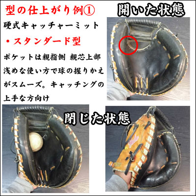 ハタケヤマ 硬式用キャッチャーミット（KシリーズＭ８型） - 野球用品 